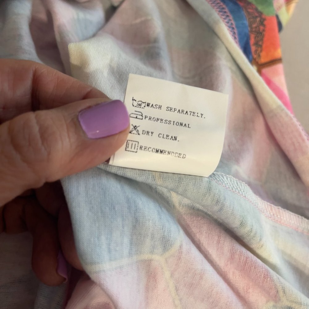 Multi-Colored Womens Blouse, S - Picture 6 of 6